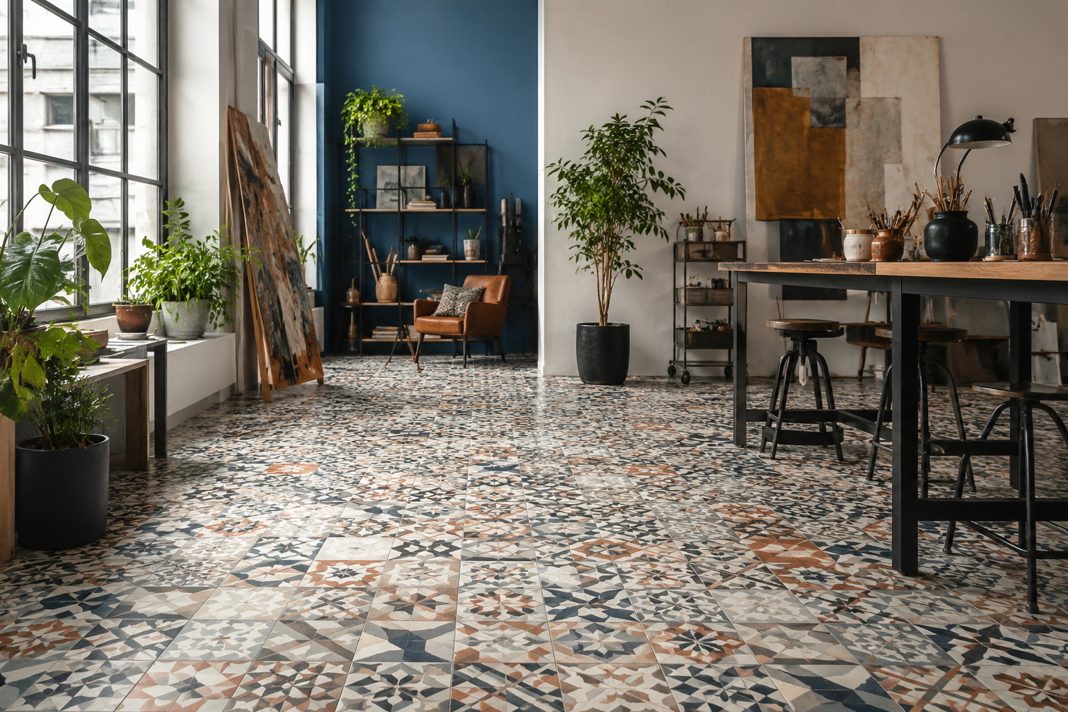 Top 17 Modern And Creative Ideas Of Flooring Designs 12 Patterned Tile Flooring for Creative Spaces Top 17 Modern And Creative Ideas Of Flooring Designs - 12