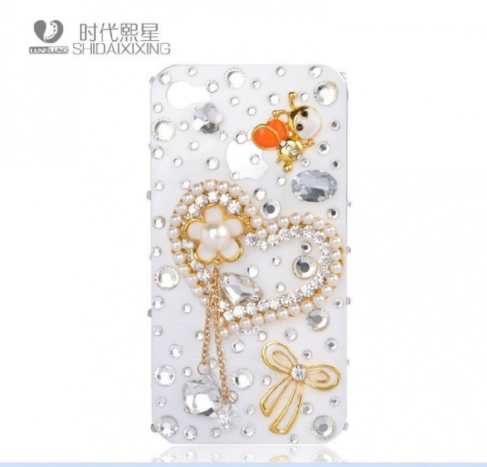 Peach-Hearts-diamond-mobile-phone-luxury-cover-for-iphone4-accessories-for-iphone4g-case-for-iphone4s-case