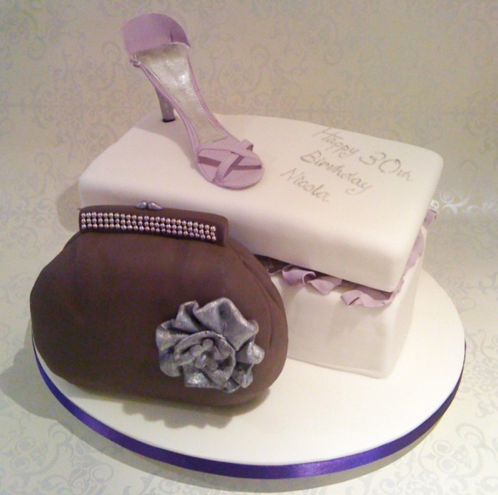 Shoe-Box-and-Handbag-30th-Birthday-Cake-1024x1017 60 Mouth-Watering & Stunning Happy Birthday Cakes for You