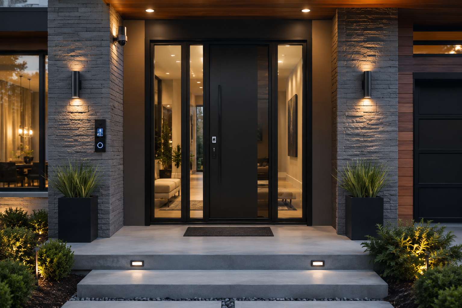 Smart Front Doors with Advanced Security Technology 17 Designs To Choose From When Deciding On A Front Door - 19