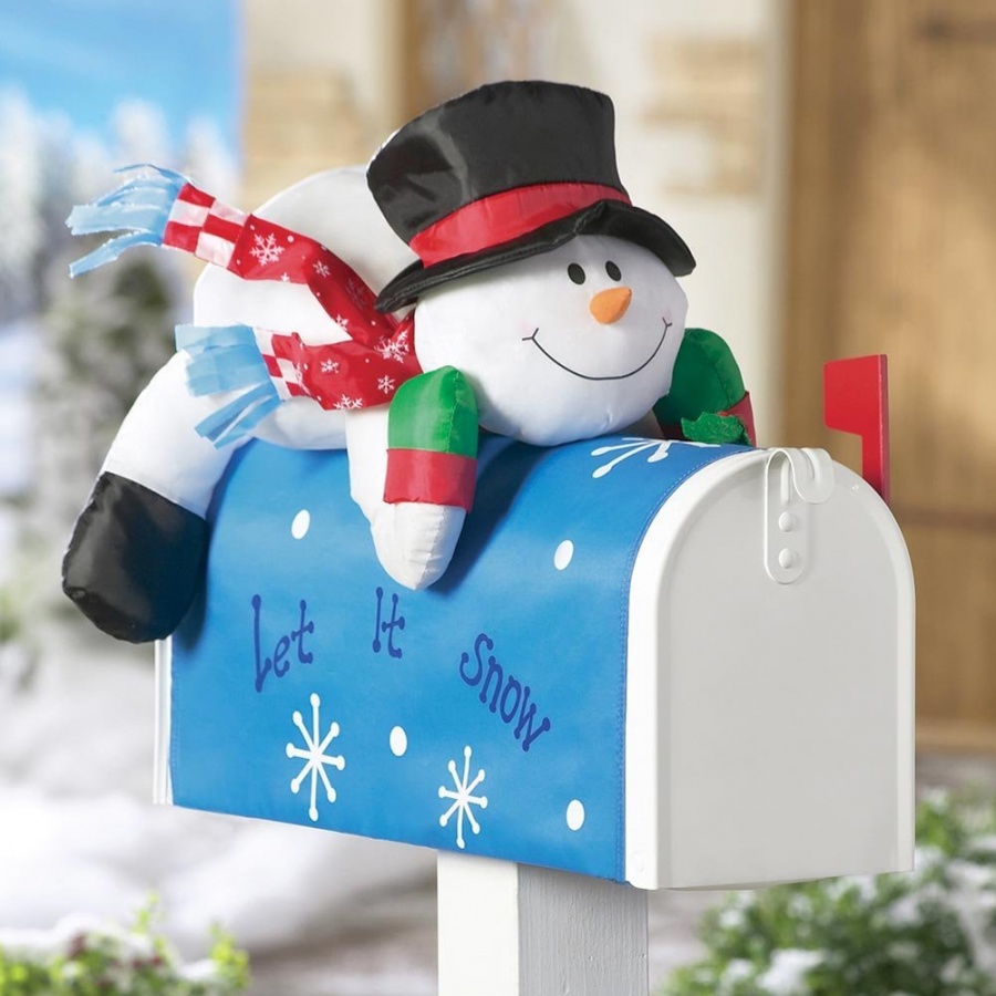 Stuffable-Snowman-Holiday-Mailbox-Cover-For-xmas-Outdoor-Decoration The Best 10 Christmas Gift Ideas for Grandparents