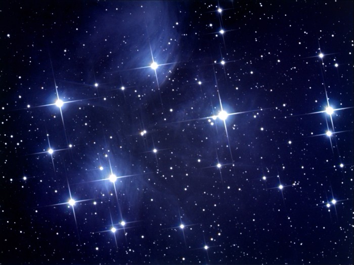 Sum_Pleiades_Dec_2007_4_x_10_mins_each_2x2_RGB_ps_1_low Names Of The Top 10 Most Brightest Stars In The Sky