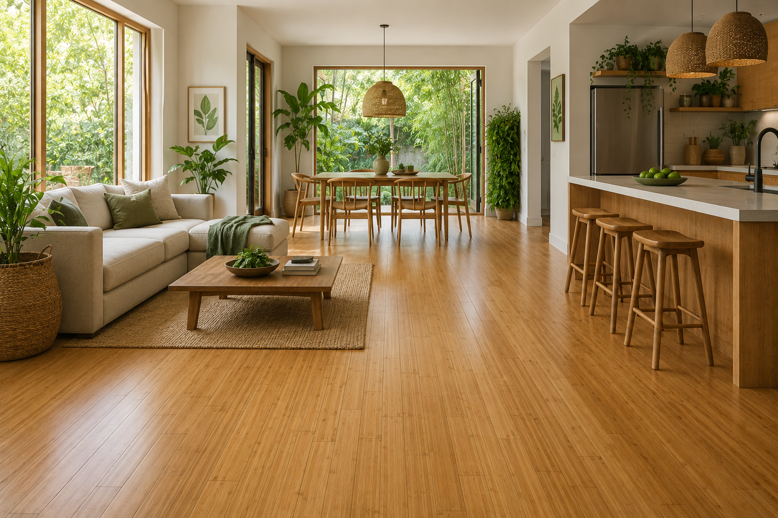 Top 17 Modern And Creative Ideas Of Flooring Designs 16 Sustainable Bamboo Flooring for Eco Friendly Homes Top 17 Modern And Creative Ideas Of Flooring Designs - 16