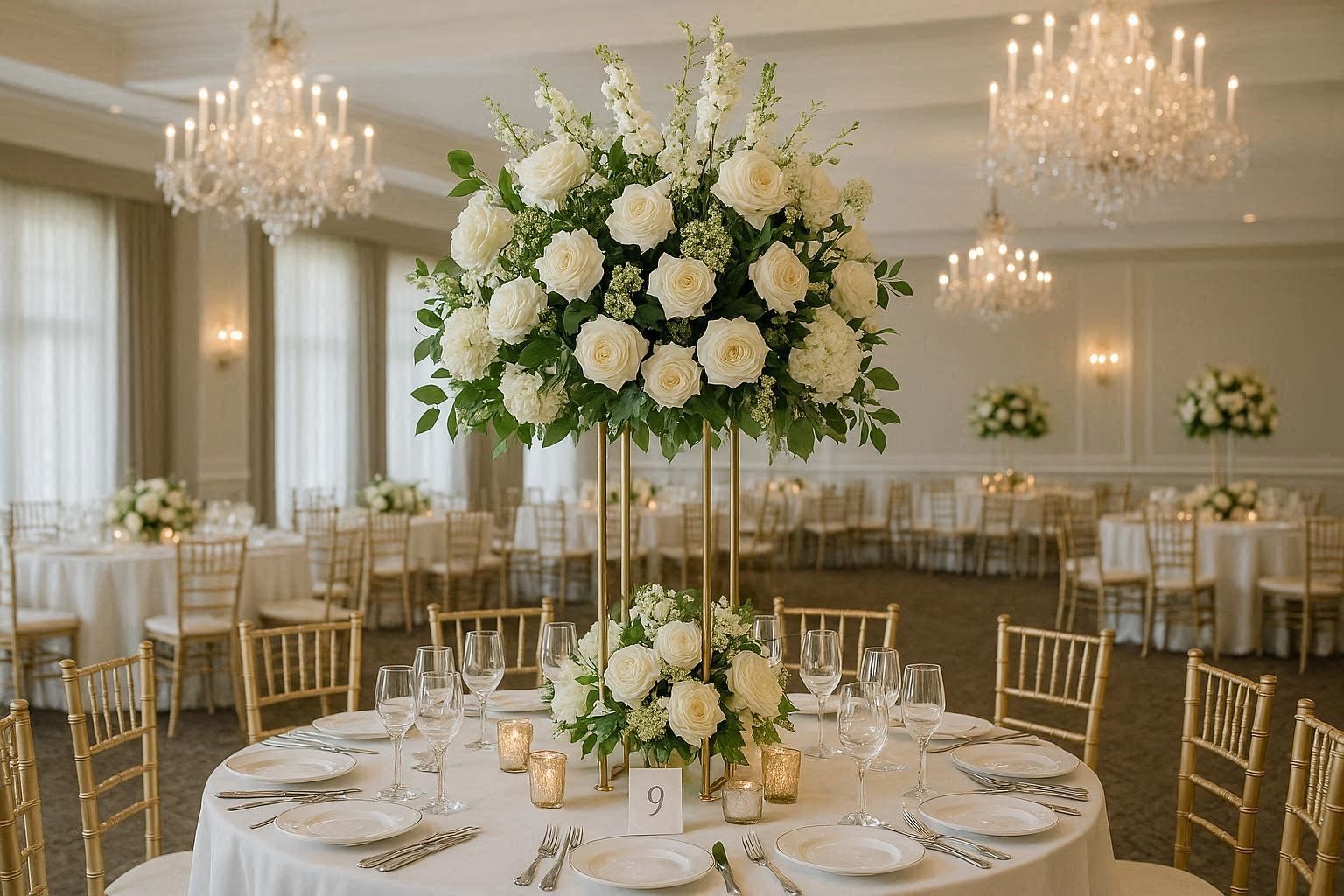 Tall Floral Centerpieces 17 Fabulous and Breathtaking Wedding Centerpieces - 6 centerpieces