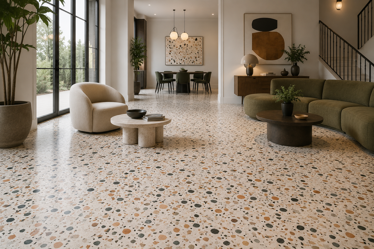 Top 17 Modern And Creative Ideas Of Flooring Designs 10 Terrazzo Flooring for Artistic Interiors Top 17 Modern And Creative Ideas Of Flooring Designs - 10