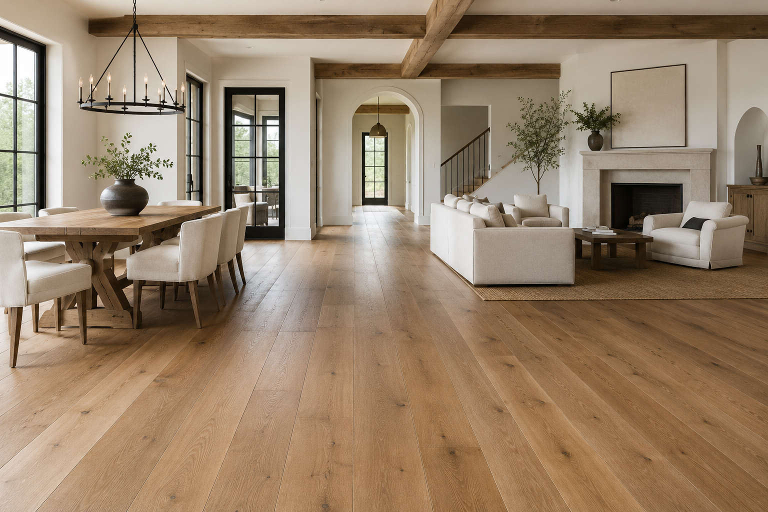 Top 17 Modern And Creative Ideas Of Flooring Designs 5 Wide Plank Hardwood Flooring for Timeless Beaut Top 17 Modern And Creative Ideas Of Flooring Designs - 5