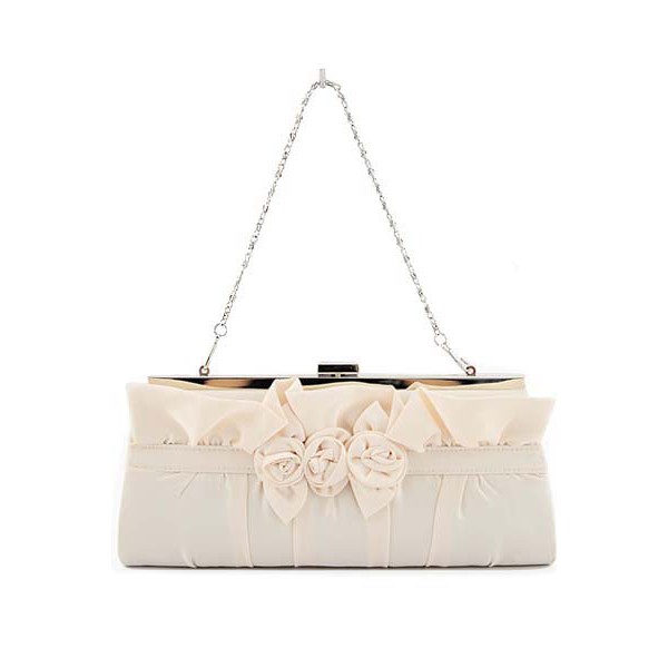 beige-flower-evening-bag 50 Fabulous & Elegant Evening Handbags and Purses