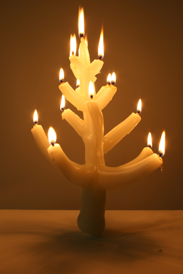 Fabulous candles with unique shapes to be used as decorative pieces at your home and not only as a source of light