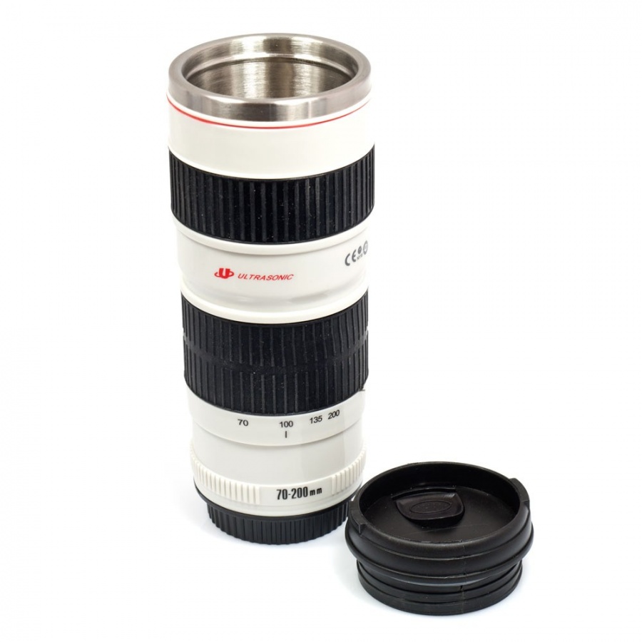 Different shapes for mugs such as camera lens mugs and others