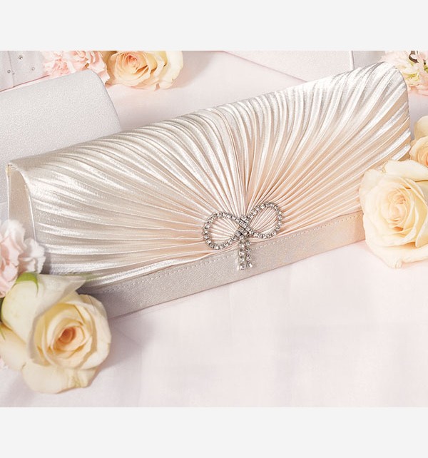 classic_rouching_and_crystal_bow_evening_bag_1 50 Fabulous & Elegant Evening Handbags and Purses