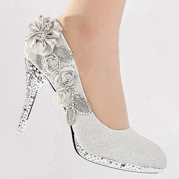 crystal_rose_high_heel_women_shoes_silver 48+ Best Christmas Gift Ideas for Your Wife