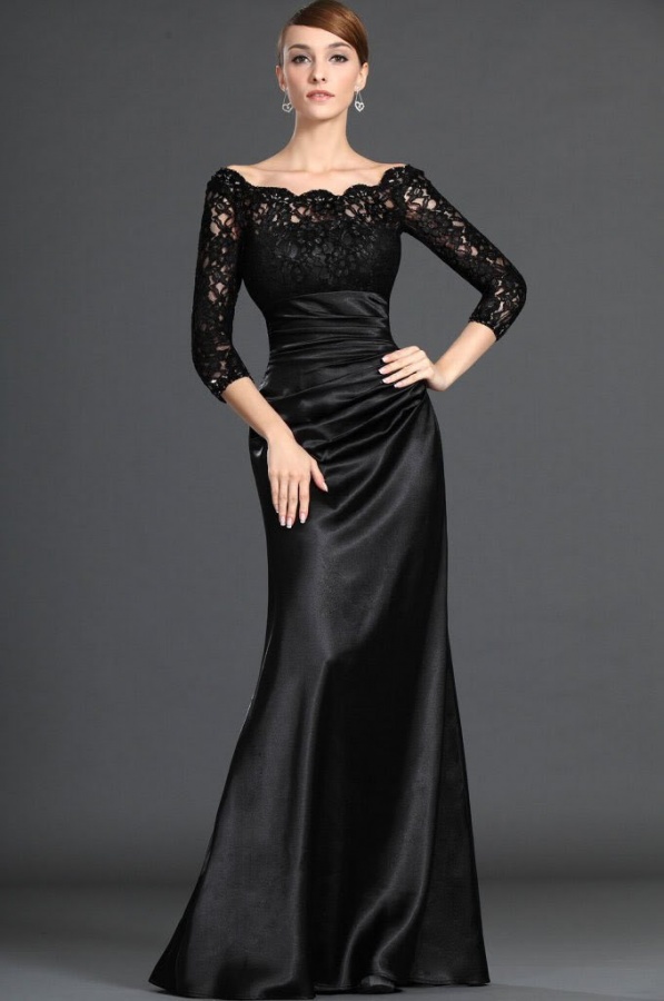 evening-dresses-with-sleevesaliexpresscom---buy-new-black-lace-long-sleeves-mermaid-formal-3udijpa2