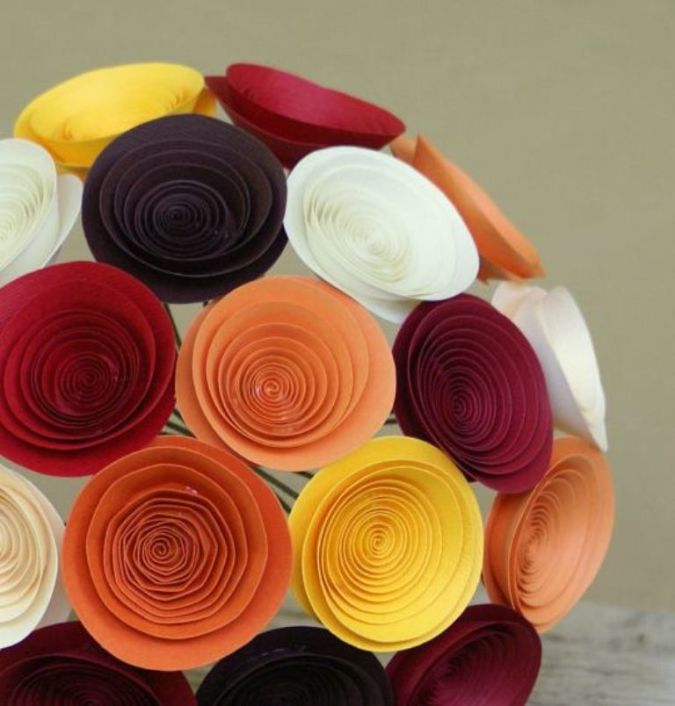 flower-thyme-handmade-paper-flower-bouquet-autumn-flowers-colors 10 Fabulous Homemade Gifts for Your Mom