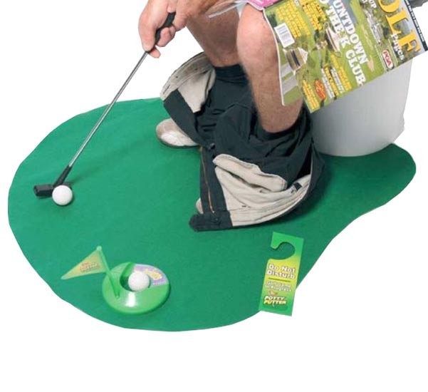 Funny games such as jigsaw puzzle, sphero to enjoy playing with your friends and putter toilet golf to enjoy playing golf while using the toilet