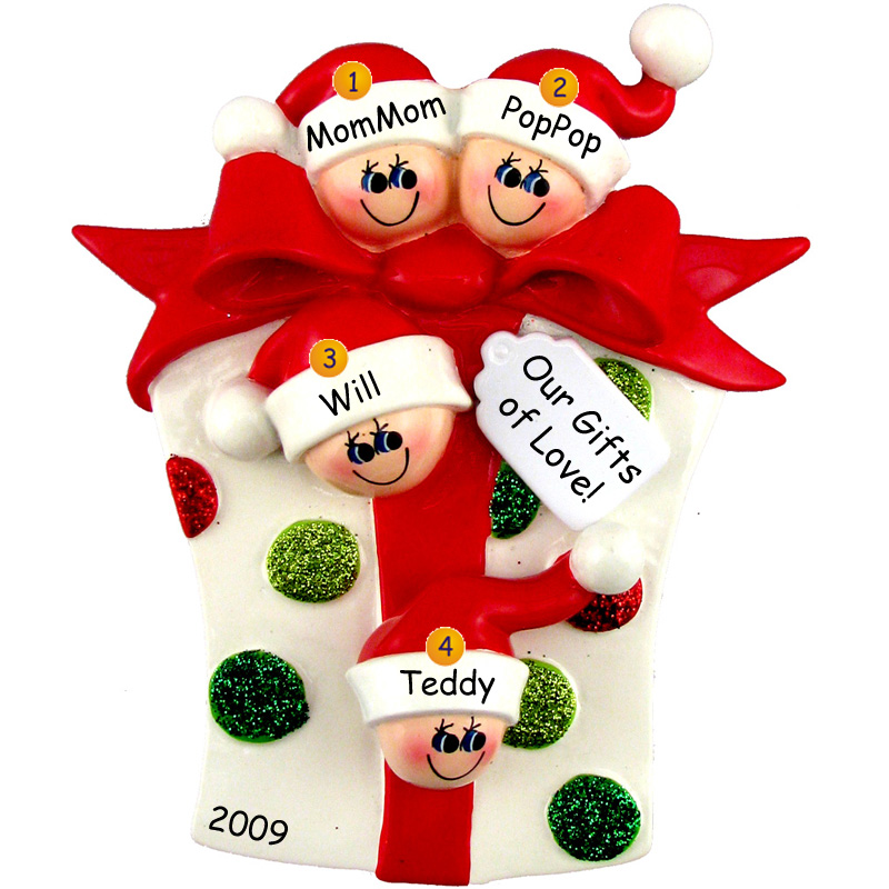 grandparents-ornament-christmas-gift-package-two-kids-800x800 The Best 10 Christmas Gift Ideas for Grandparents