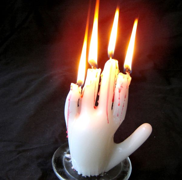 hand-candle 15 Fascinating & Unusual Christmas Presents