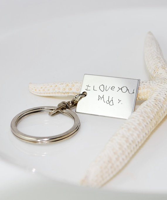 Personalized key chain for the best man