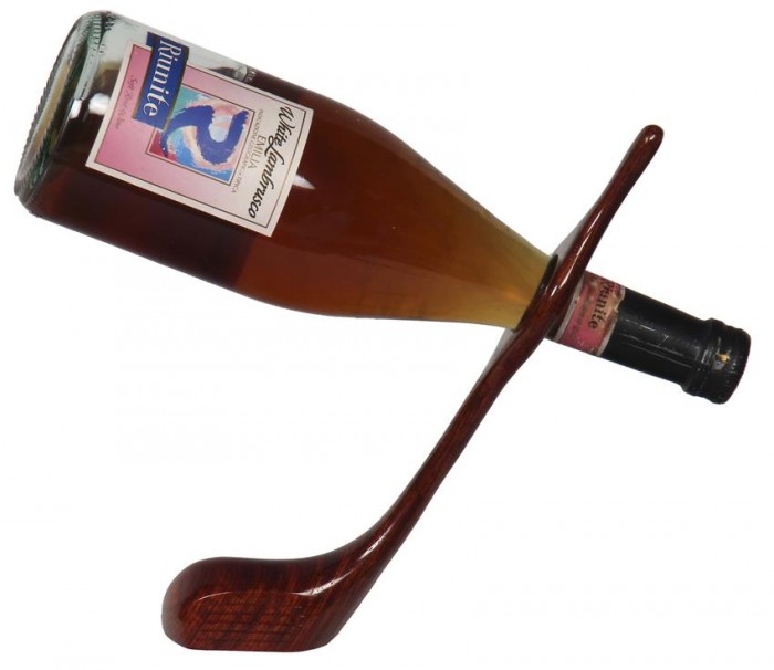 10 Simple & Cheap Engagement Gifts for Men 29 pid_46677-Amish-Golf-Wine-Bottle-Holder--30