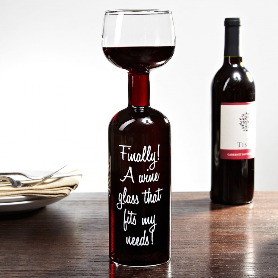 w-wine-bottle-glass23876 35 Weird & Funny Gifts for Women