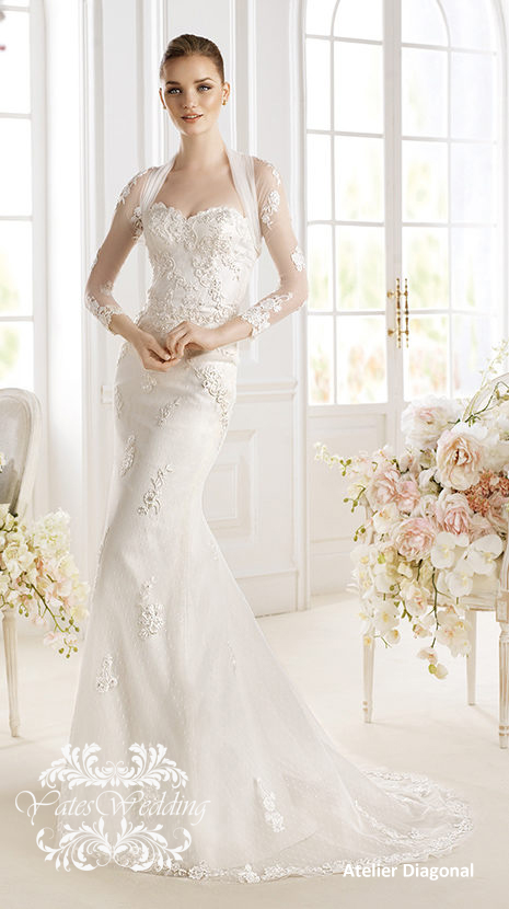 Atelier-Diagonal-2014-Spring-Bridal 47+ Creative Wedding Ideas to Look Gorgeous & Catchy on Your Wedding