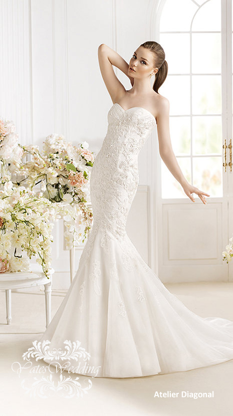 Atelier-Diagonal-2014-Spring-Bridal2 47+ Creative Wedding Ideas to Look Gorgeous & Catchy on Your Wedding