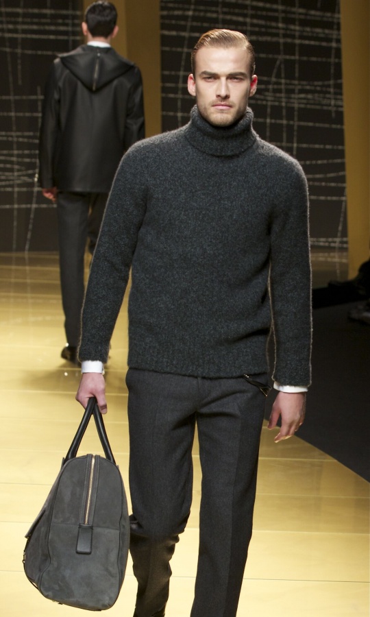 75+ Most Fashionable Men's Winter Fashion Trends 51 Fall-2014-Men-Fashion-Show-Ermenegildo-Zegna