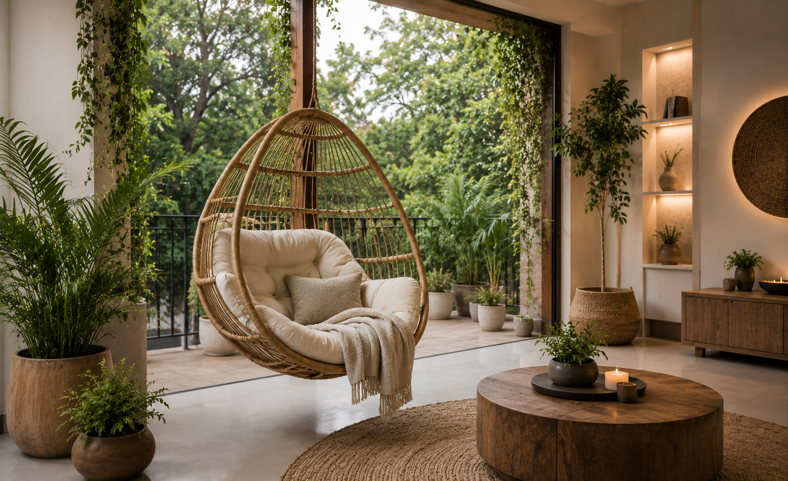 16 Most Unusual Furniture Designs For Your Home 10 Hanging Swing Chair 16 Most Unusual Furniture Designs For Your Home - 10