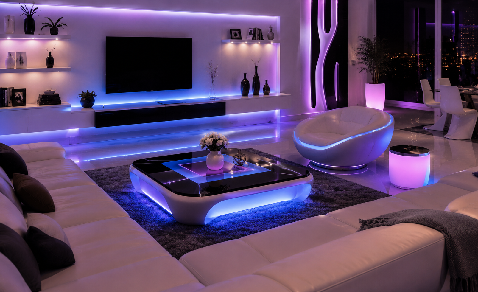16 Most Unusual Furniture Designs For Your Home 18 Interactive LED Furniture 16 Most Unusual Furniture Designs For Your Home - 18