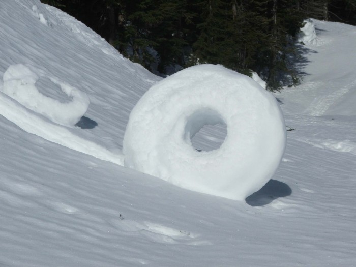 Snow roller, N WA Cascades_3-13-07