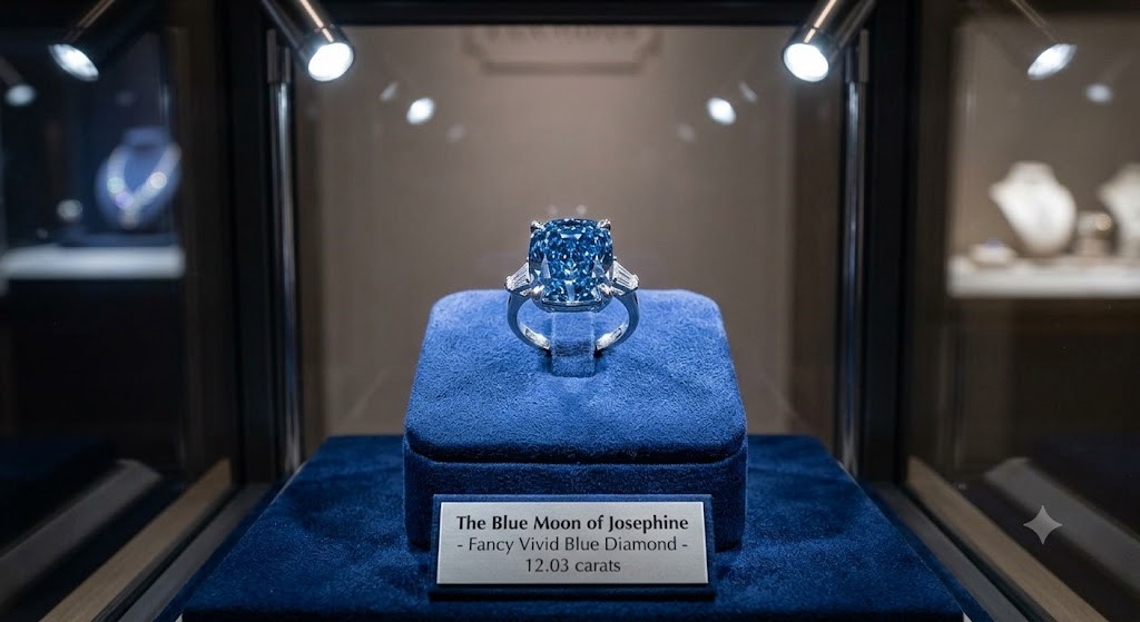 Top 10 Most Expensive Women's Wedding Rings 6 The Blue Moon of Josephine Top 10 Most Expensive Women's Wedding Rings - 6