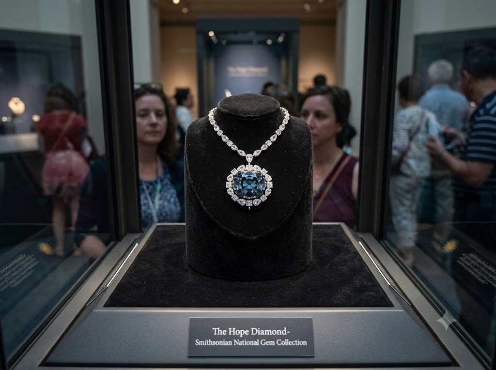 Top 20 Pieces Of Most Expensive Jewelry In The World 4 The Hope Diamond Top 20 Pieces Of Most Expensive Jewelry In The World - 4