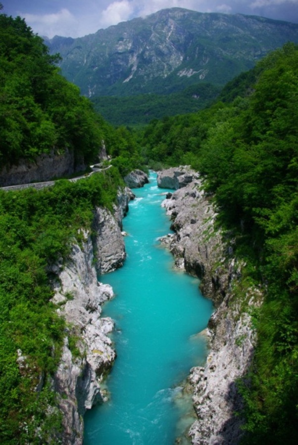 Adventure Travel Destinations to Enjoy an Unforgettable Holiday 53 The river Soca - Slovenia