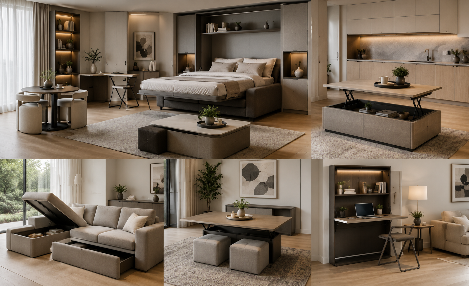 16 Most Unusual Furniture Designs For Your Home 6 Transforming Multifunctional Furniture 16 Most Unusual Furniture Designs For Your Home - 6