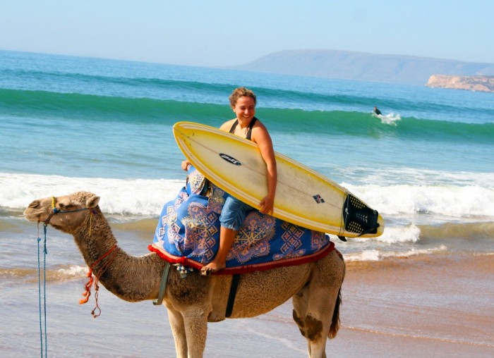 camel-ride-and-surfing-morocco