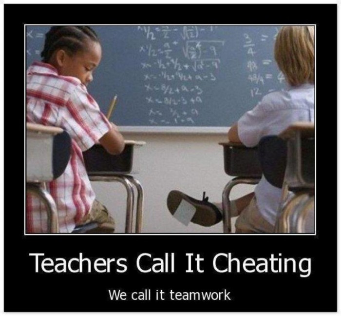 cheating'