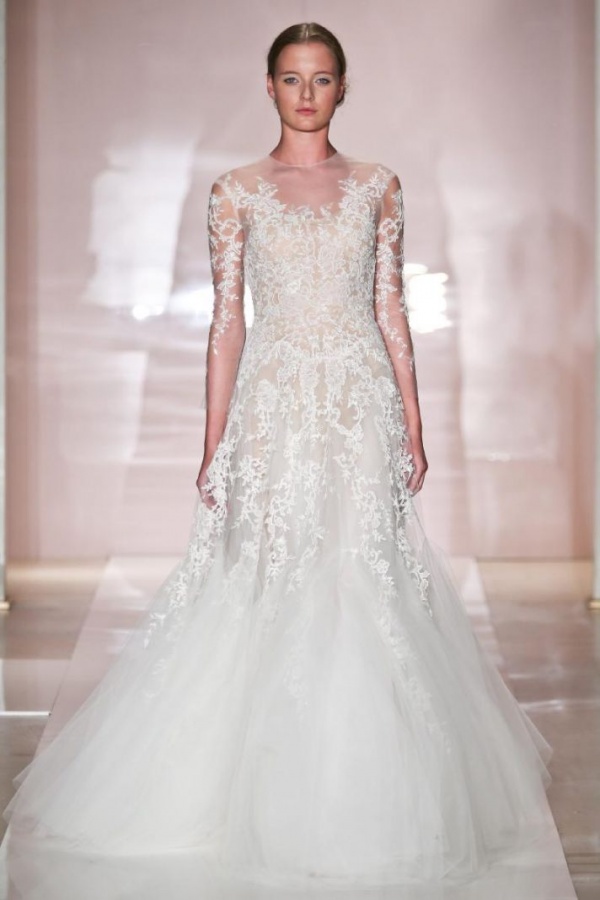 erica-2-wedding-dress-by-reem-acra-fall-2014-bridal__full 47+ Creative Wedding Ideas to Look Gorgeous & Catchy on Your Wedding