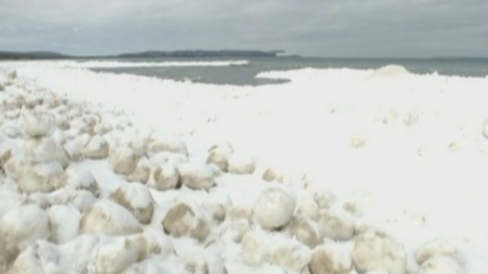Massive Ice Boulders Found in a Huge Number on Lake Michigan Shore 4 maxresdefault