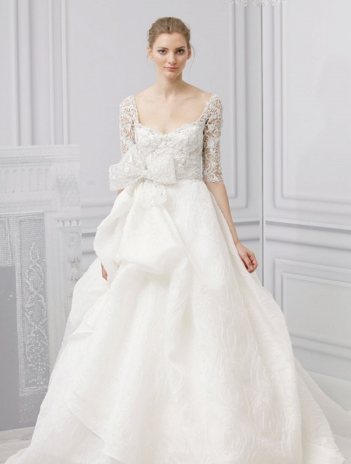 monique-lhuillier-royalty-wedding-dress-spring-2013 47+ Creative Wedding Ideas to Look Gorgeous & Catchy on Your Wedding