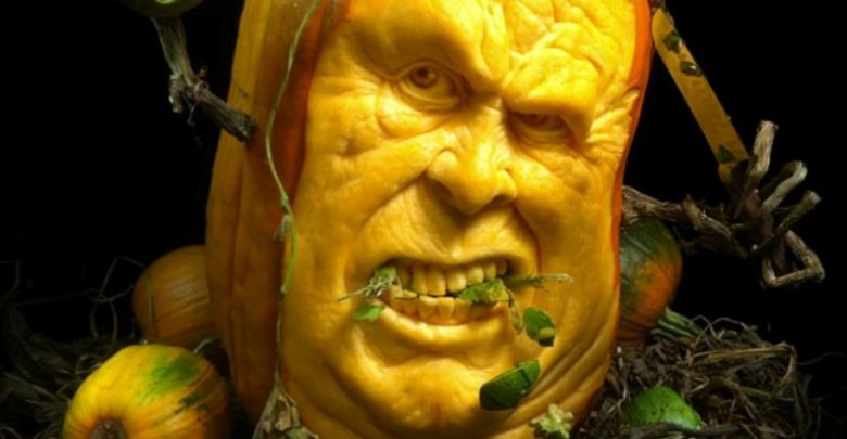 pumpkin 3 60+ Most Creative Pumpkin Carving Ideas for a Happy Halloween - scary shapes 1