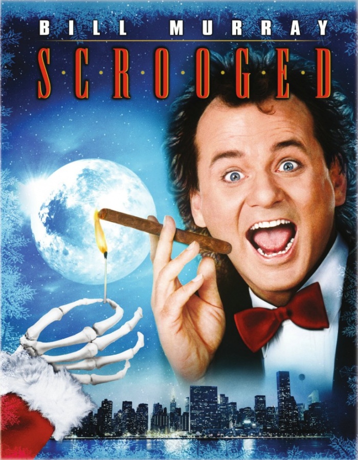 10. Scrooged It is an American comedy movie that was released in 1988. It is directed by Richard Donner and stars Bill Murray, Karen Allen and others. The story of the movie is based on Charles Dickens's A Christmas Carol.
