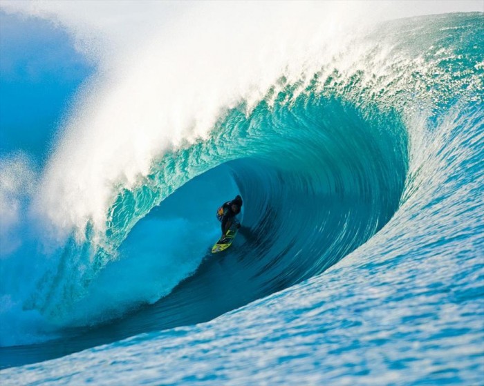 surfer-and-wave 70 Stunning & Thrilling Photos for the Biggest Waves Ever Surfed