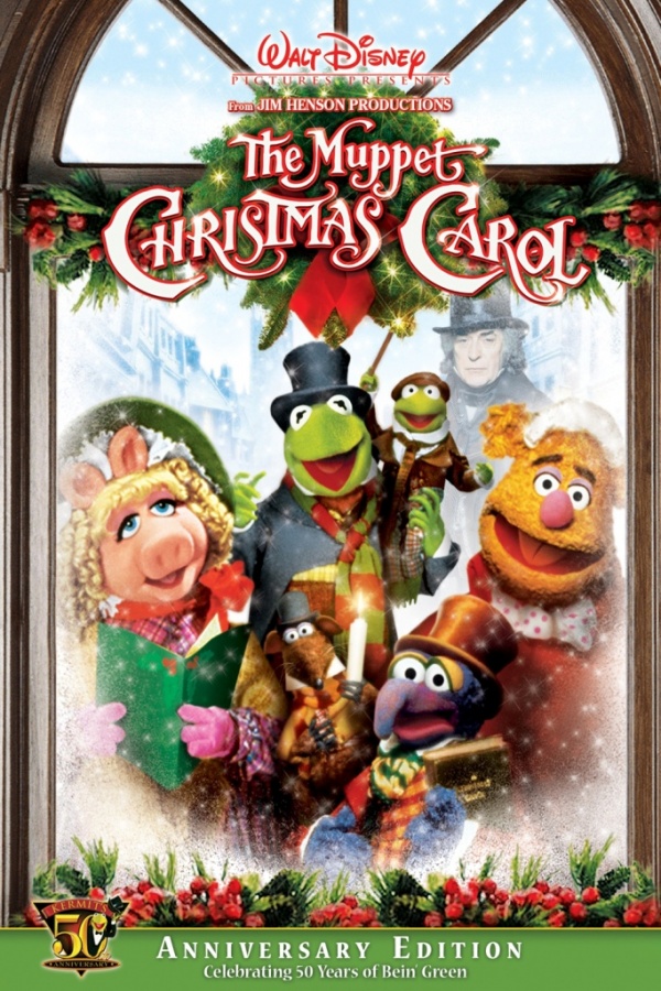 9. The Muppet Christmas Carol It is an American musical fantasy-comedy movie that was released in 1992. It is directed by Brian Henson and it stars Kermit the Frog, Miss Piggy, The Great Gonzo and others. The story of the movie is based on Charles Dickens's A Christmas Carol.