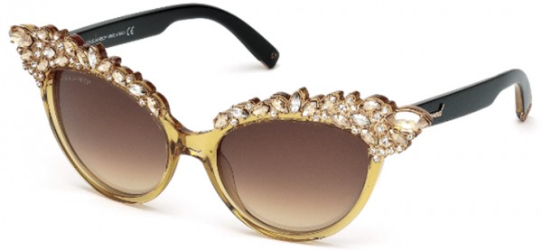 2-gafas-mujer-dsquared2-oro 39 Most Stylish Gold and Diamond Sunglasses in 2021