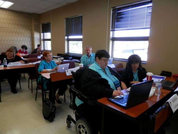Research Your Family History to Know Who You Are 16 2013-July-25-Intermediate-course-students-Brent-Chadwick-Nan-Kilkeary-Barb-Gallagher1
