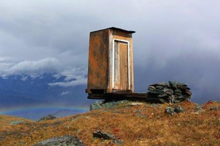 53854 The Remotest Bathroom in the World, Do You Know Where Is It?