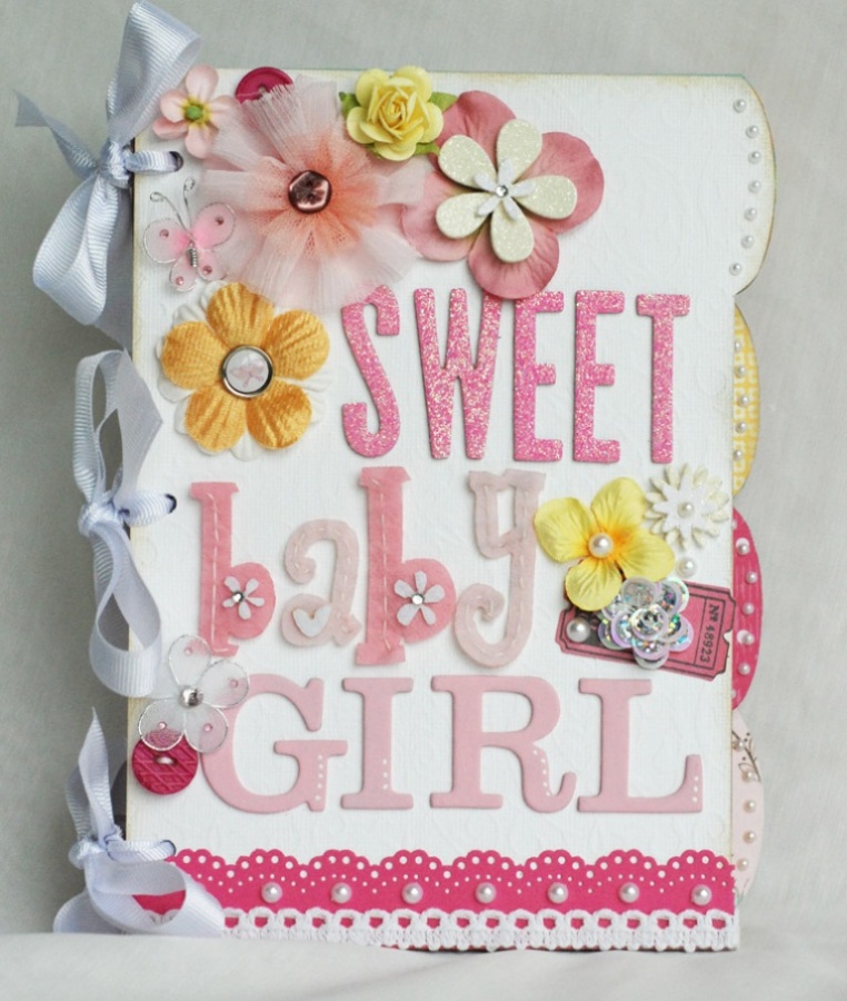 Baby-Girl-Mini Best 65 Scrapbooking Ideas to Start Creating Yours