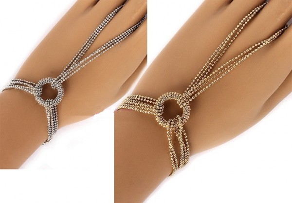 Beaded-Chain-Ringlet-Bracelet-wring 65 Hottest Hand Back Jewelry Pieces for 2020