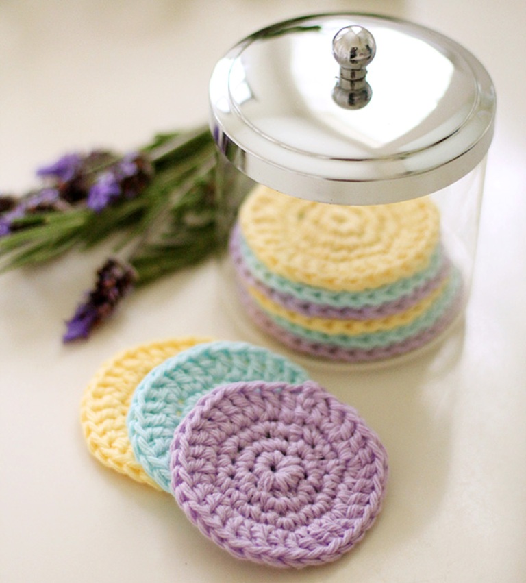 Copy-of-Crochet-Face-Scrubbie-2 Stunning Crochet Patterns To Decorate Your Home & Make Accessories