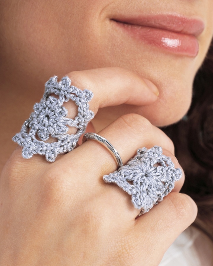 Crochet-Ring Stunning Crochet Patterns To Decorate Your Home & Make Accessories