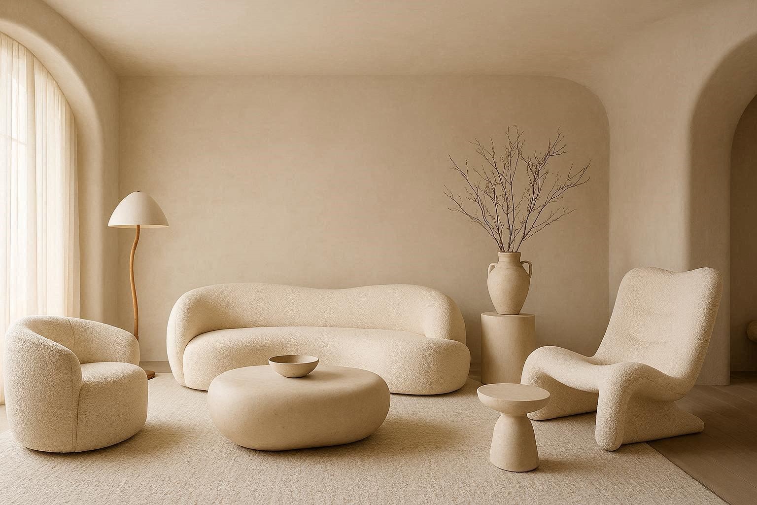 15 Creative Interior Designs For Your Home 10 Curved Furniture and Organic Shape Interior Trends 15 Creative Interior Designs For Your Home - 10